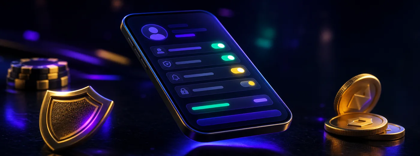 Panel de la cuenta Betonred en la pantalla de un móvil